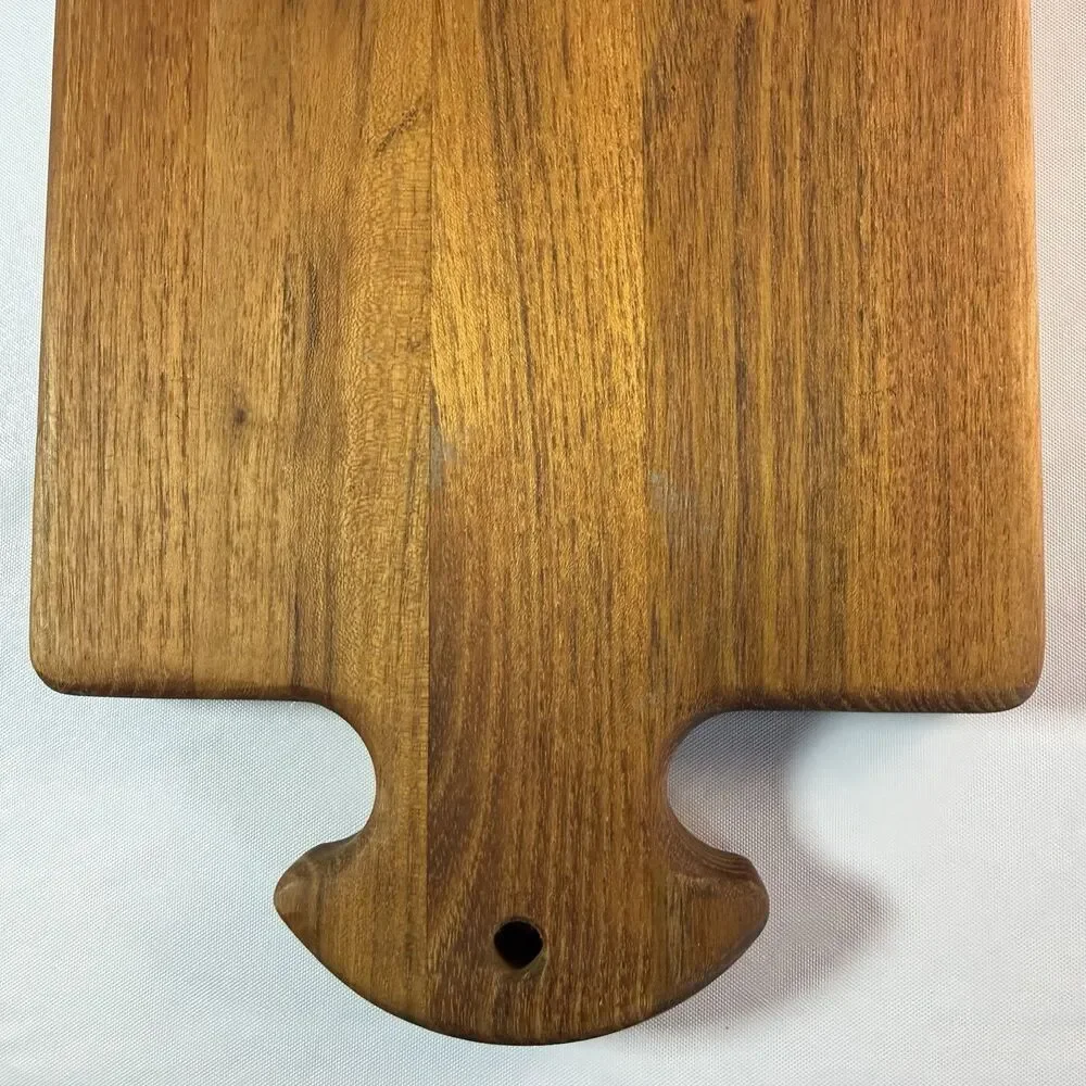 ETU Home Wood Rectangle Charcuterie Cheese Serving Board